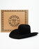 Image #5 - Seager Chase 4X Wool Felt Cowboy Hat, Black, hi-res