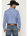 Image #4 - Ariat Men's Byrd Geo Print Fitted Long Sleeve Button-Down Western Shirt, Blue, hi-res