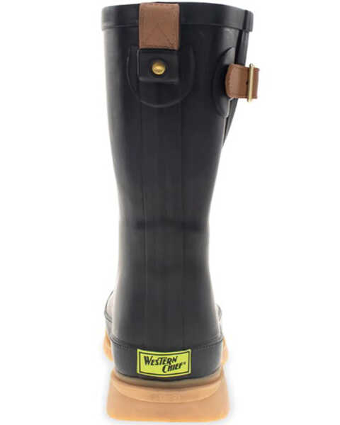 Image #5 - Western Chief Women's Heritage Mid Rain Boots - Round Toe, Black, hi-res