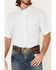 Image #3 - Cody James Core Men's Wichita Small Plaid Short Sleeve Button Down Western Shirt - Tall, Light Blue, hi-res