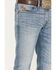 Image #2 - Ariat Men's M4 Orleans Abel Light Wash Stretch Relaxed Straight Jeans, Blue, hi-res