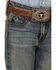 Image #4 - Cody James Boys' Steel Dust Medium Wash Mid Rise Stretch Slim Straight Jeans - Sizes 4-8, Blue, hi-res