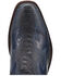 Image #6 - Dan Post Men's Exotic Ostrich Leg Western Boots - Square Toe, Blue, hi-res