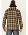 Image #4 - North River Men's Performance Plaid Long Sleeve Button-Down Western Shirt, Forest Green, hi-res