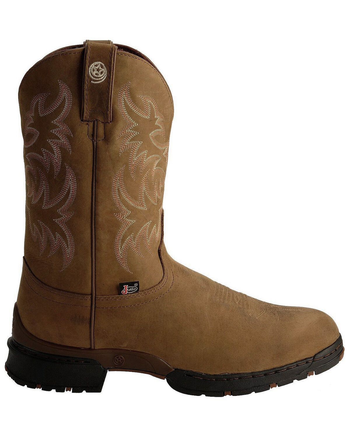 justin boots waterproof