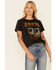 Goodie Two Sleeves Women's Mineral Let Me Get This Straight Graphic Short Sleeve Tee , Black, hi-res