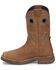 Tony Lama Women's Lumen Waterproof Western Work Boots - Composite Toe, Brown, hi-res