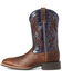 Ariat Men's Sport Cool VentTEK Western Performance Boots - Square Toe, Brown, hi-res