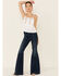 Image #2 - Patrons of Peace Women's Margo Floral Embroidered Cami Top, White, hi-res