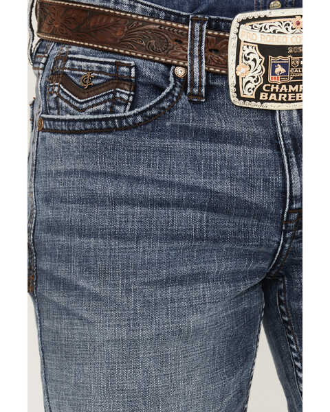 Image #2 - Cody James Men's Peacemaker Stretch Regular Bootcut Jeans , Dark Medium Wash, hi-res