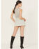 Image #3 - Free People Women's Wynne Railroad Mini Skirt, Light Wash, hi-res