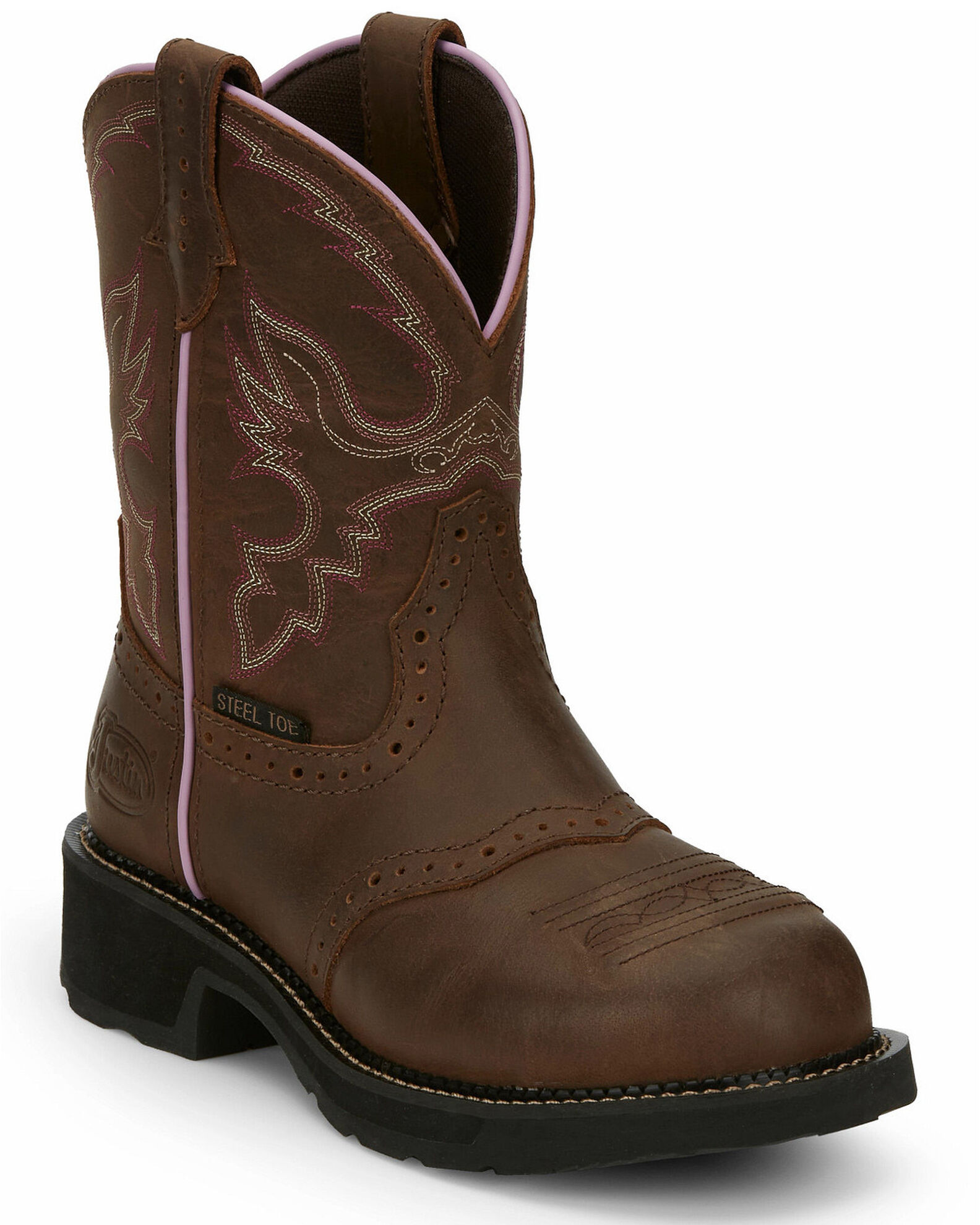 Justin Women s Wanette Western Work Boots Steel Toe Sheplers