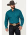 Image #1 - Cinch Men's Geo Print Long Sleeve Button-Down Western Shirt, , hi-res
