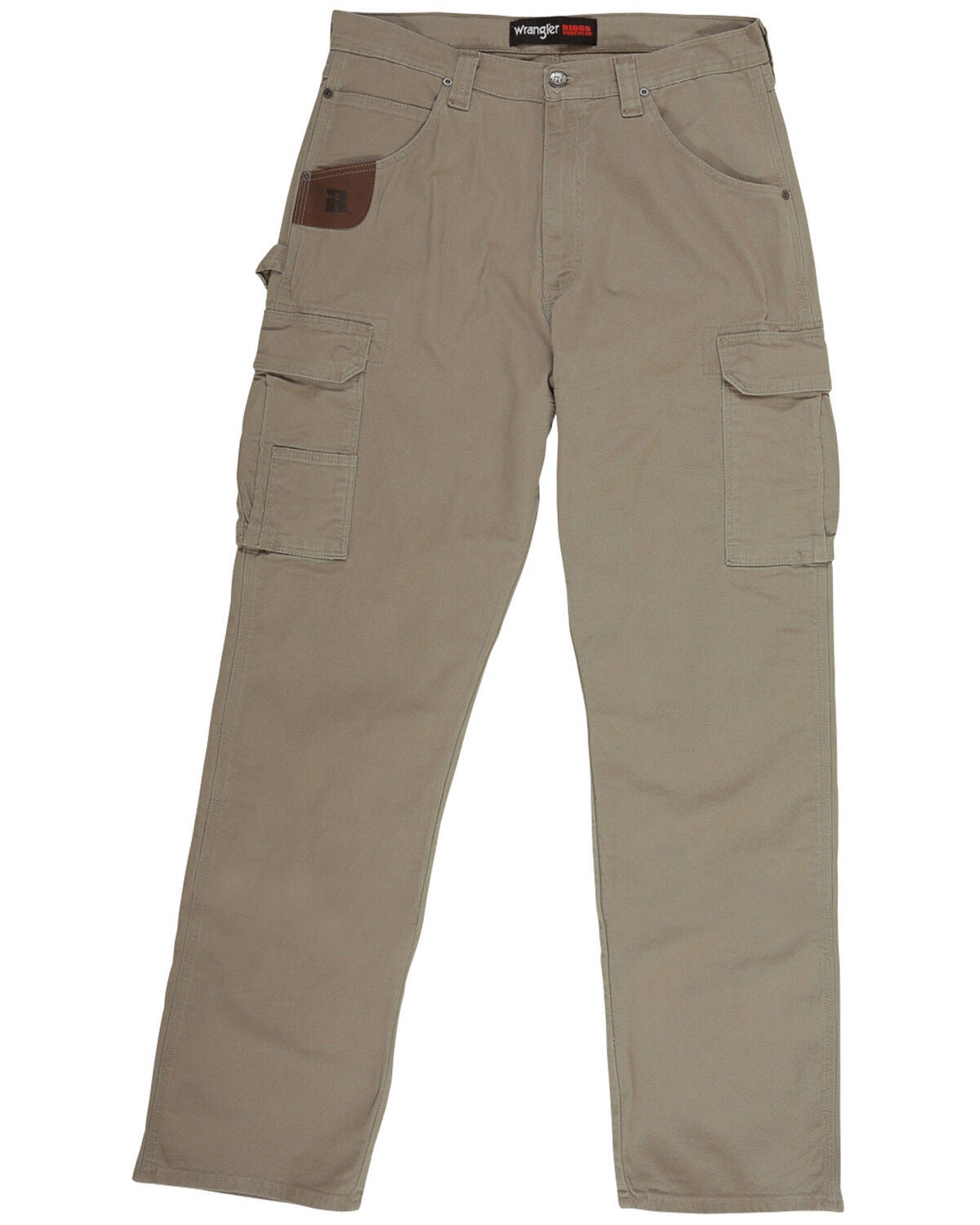 Wrangler Riggs Men's Advanced Comfort Ranger Work Pants, Bark, hi-res