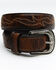 Image #1 - Cody James Men's Stitched Belt, Brown, hi-res