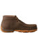 Image #2 - Twisted X Men's Waterproof Work Chukka Driving Moc - Nano Composite Toe, Chocolate, hi-res