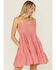 Image #1 - Wrangler Retro Women's Tiered Mini Dress, Red, hi-res