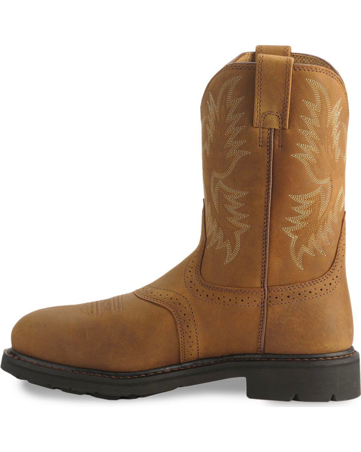 ariat steel toe cowboy boots