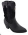 Image #1 - Milwaukee Leather Women's Snake Print Western Boots - Round Toe, Black, hi-res