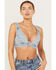 Image #1 - Shyanne Women's Chest Body Chain, Silver, hi-res