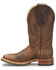 Image #3 - Double H Men's Bregman Western Boots - Broad Square Toe, Brown, hi-res