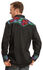 Scully Vibrant Floral Embroidered Retro Western Shirt - Big & Tall, Blue, hi-res