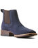 Image #1 - Ariat Men's Booker Ultra Western Boots - Broad Square Toe , Navy, hi-res