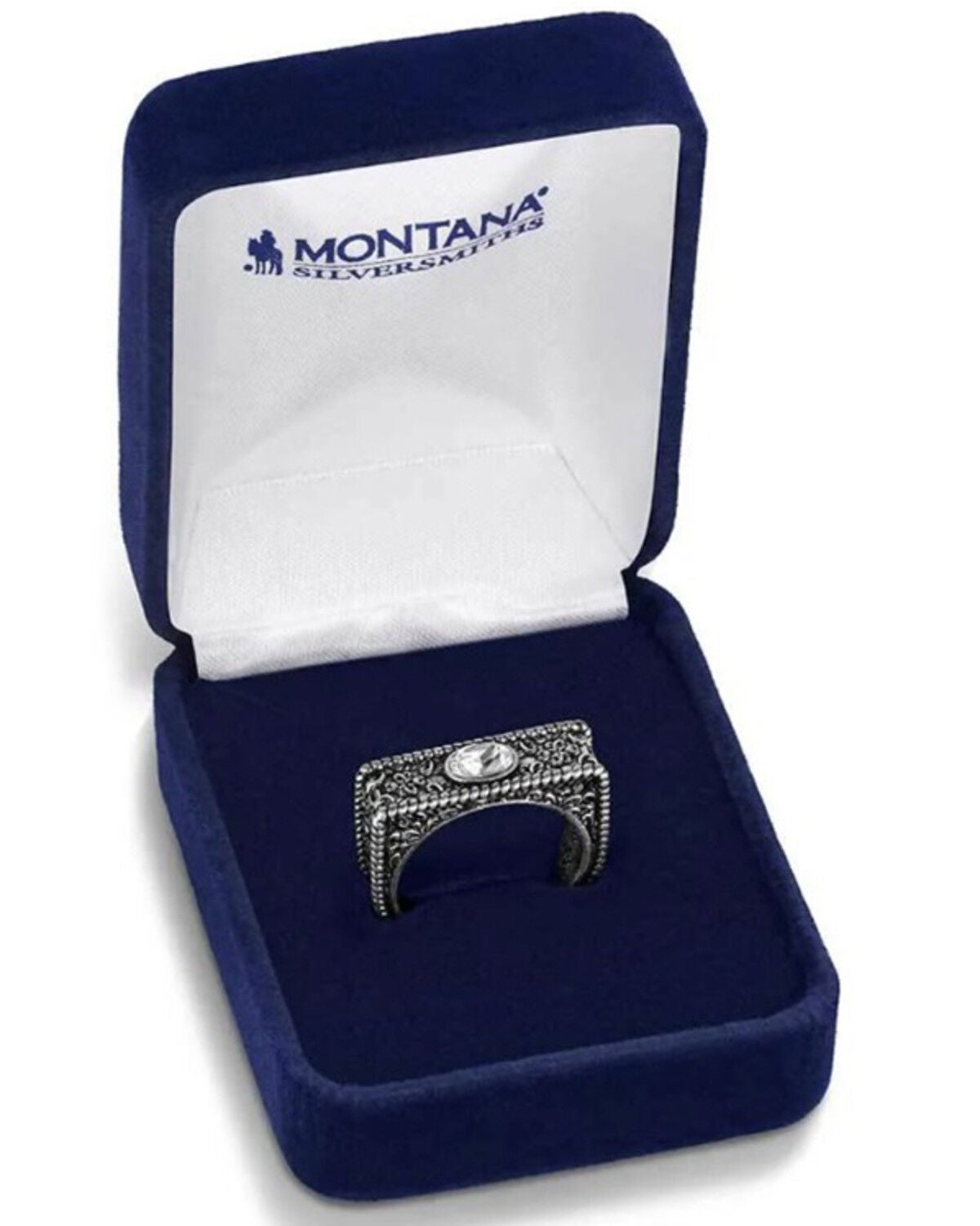 Image #3 - Montana Silversmiths Women's Stirrup Ring, Silver, hi-res