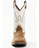 Image #4 - Cody James Boys' Luke Western Boots - Broad Square Toe, Brown, hi-res