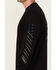 Image #2 - Hawx Men's Stripes Long Sleeve Graphic Work T-Shirt, Black, hi-res