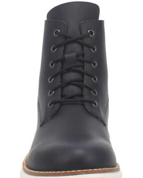 Dingo Men's Blacktop Lace-Up Boots - Round Toe, Navy, hi-res