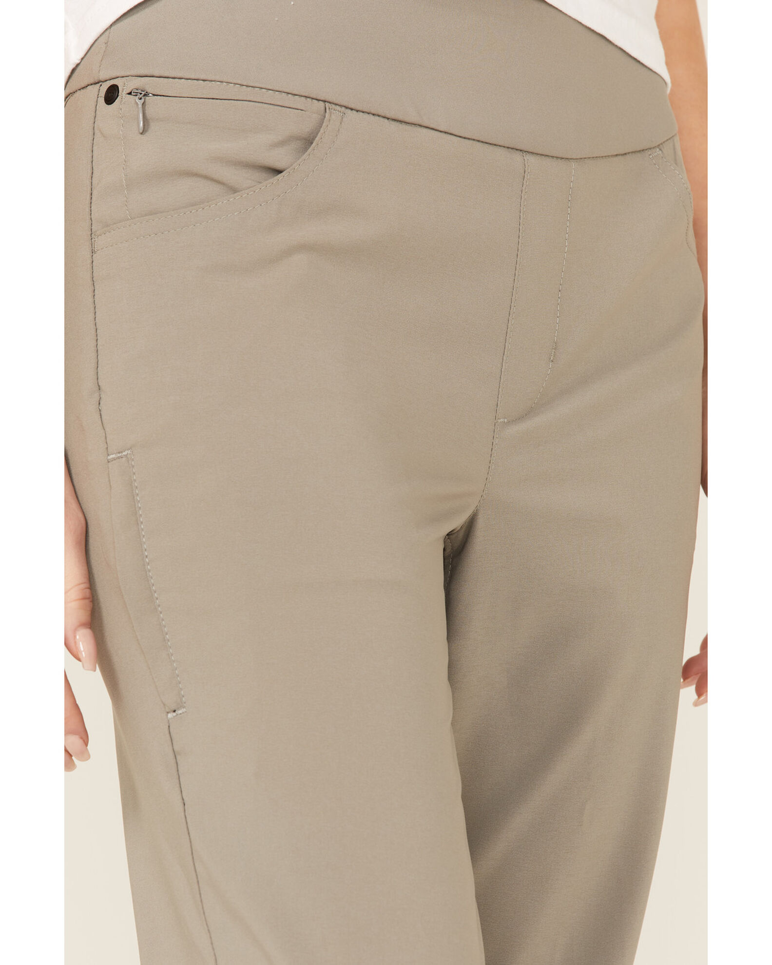 Image #2 - Wrangler Women's Mist Trail Joggers, Light Grey, hi-res