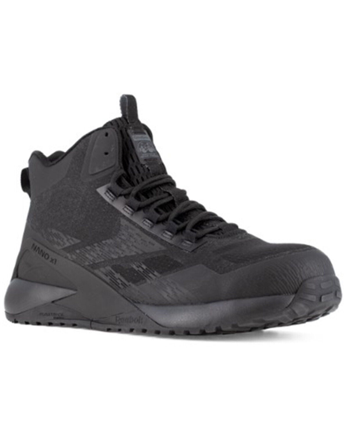 Reebok Men's Nano X1 Adventure Athletic Work Shoes - Composite Toe, Black, hi-res