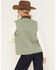 Image #4 - Ashley Women's Solid Quilted Canvas Barn Jacket, Green, hi-res