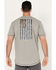 Image #3 - Ariat Men's Rebar Workman Reflective Flag Short Sleeve T-Shirt, Heather Grey, hi-res