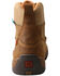 Image #4 - Twisted X Men's Distressed Saddle Work Boots - Composite Toe, Tan, hi-res