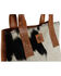 STS Ranchwear By Carroll Women's Yipee Kiyay Tote Bag, Brown, hi-res