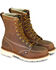 Image #1 - Thorogood Men's American Heritage Classics 8" USA Work Boots - Steel Toe, Brown, hi-res