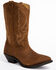 Shyanne Women's Donna Embroidered Leather Western Boots - Medium Toe, Brown, hi-res