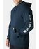 Image #2 - Carhartt Men's Iconic Logo Hooded Sweatshirt, Navy, hi-res