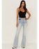 Idyllwind Women's Crystal Spring Rib Lace Top, Black, hi-res