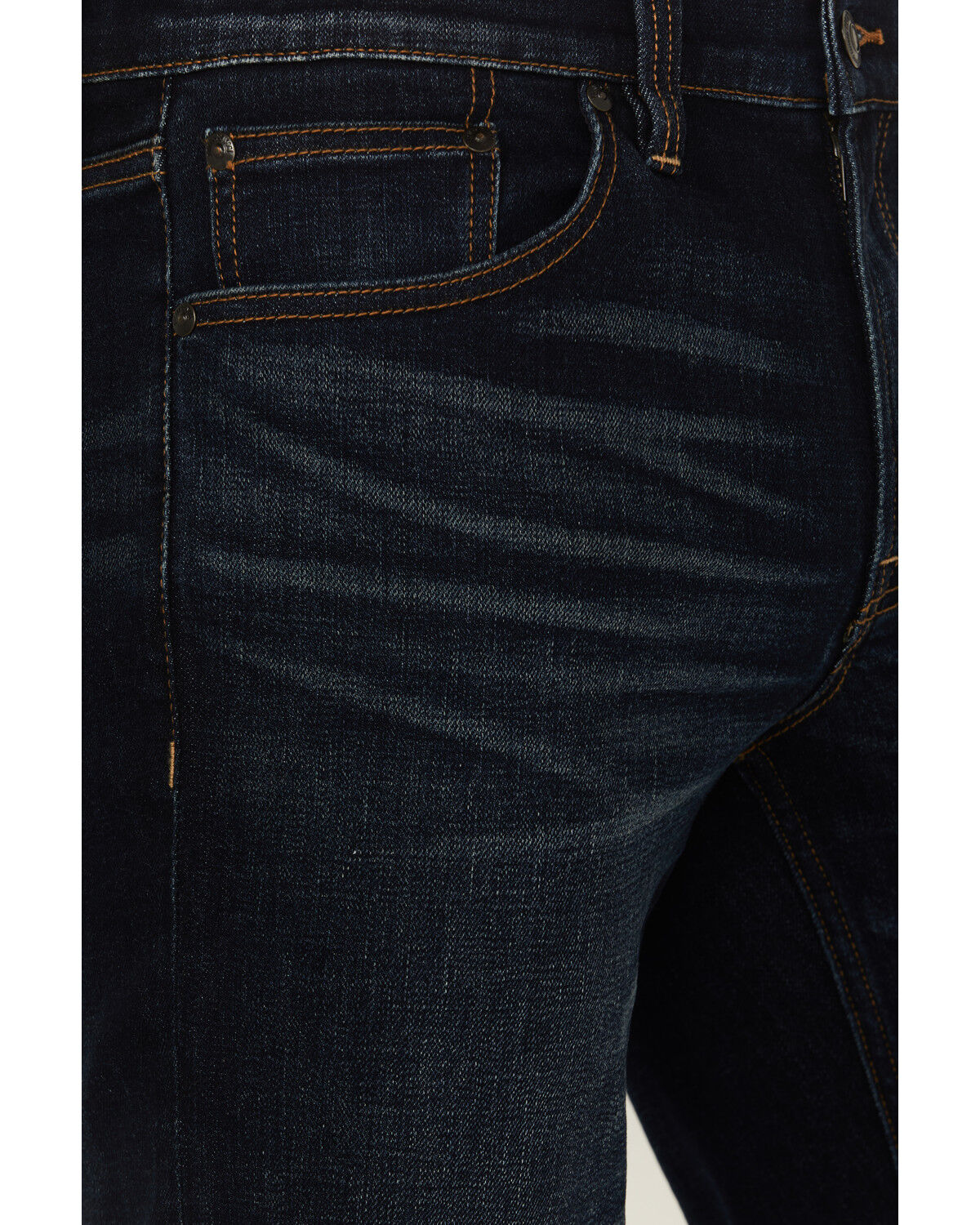 Image #2 - Brothers and Sons Men's Tucker Slim Straight Stretch Denim Jeans, Dark Wash, hi-res