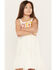 Image #2 - Hayden LA Girls' Crochet Mini Dress, Off White, hi-res