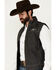 Image #3 - Cowboy Hardware Men's Woodsman Tech Vest , Black, hi-res