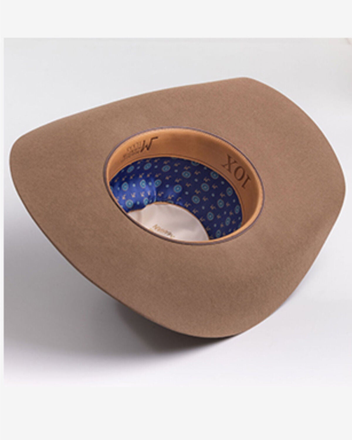 Image #5 - Larry Mahan Cody 10X Felt Cowboy Hat, Fawn, hi-res