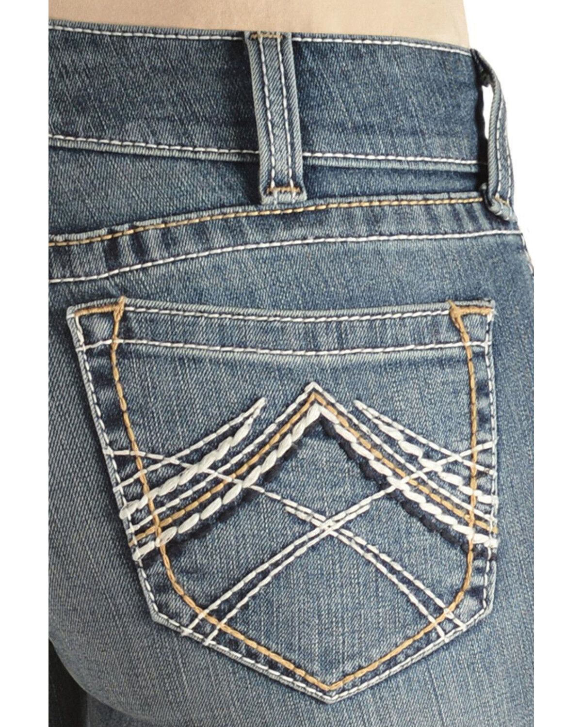 Image #6 - Ariat Women's Rainstorm Riding Jeans, Denim, hi-res