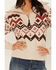 Image #3 - Idyllwind Women's Addison 1/4 Zip Southwestern Print Sweater , Dark Brown, hi-res