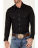 Image #3 - Rock & Roll Denim Men's Medallion Geo Print Long Sleeve Pearl Snap Western Shirt , Grey, hi-res