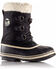 Image #1 - Sorel Boys' Black Yoot Pac Nylon Boots - Round Toe , , hi-res
