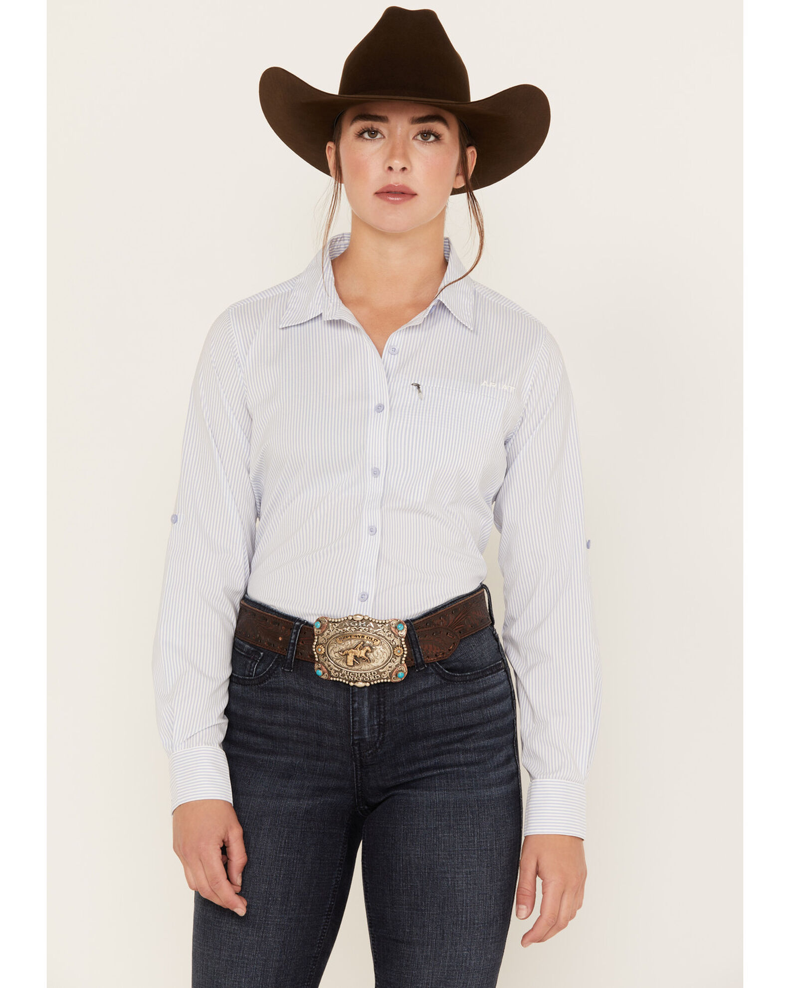Ariat Womens VentTEK LS Stretch Shirt – Bolt Ranch Store